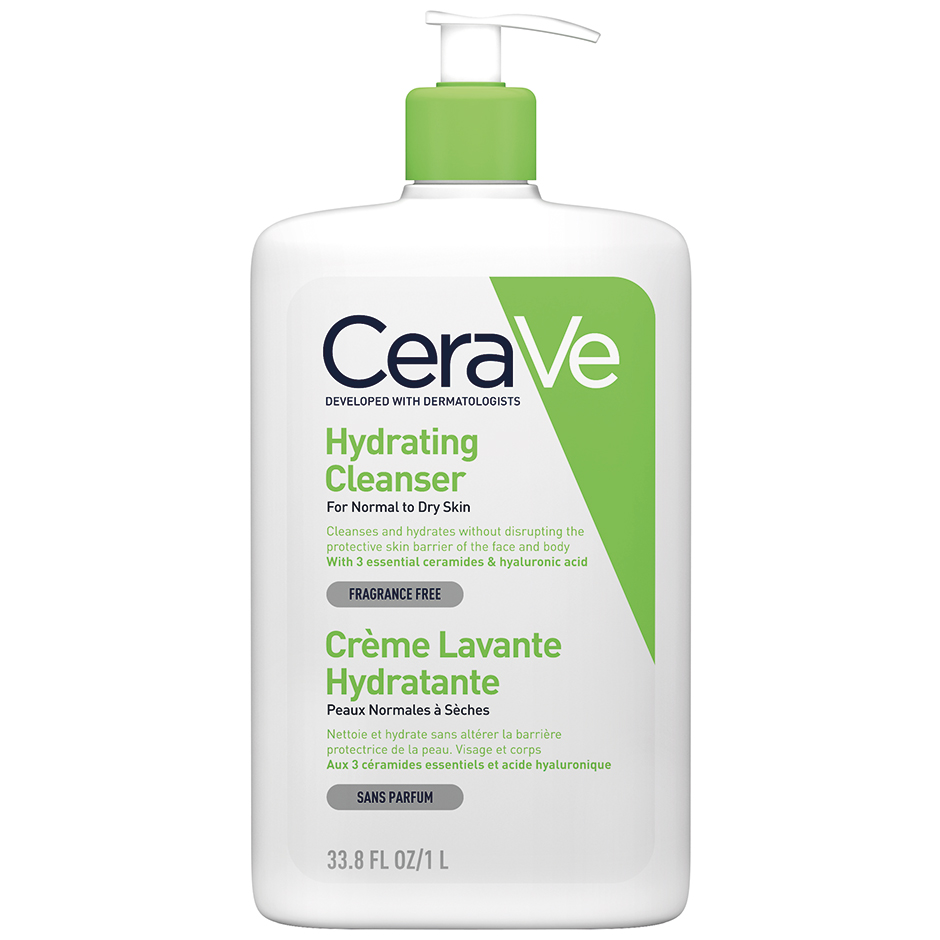 Hydrating cleanser, 1000 ml CeraVe Bad- & Duschcreme