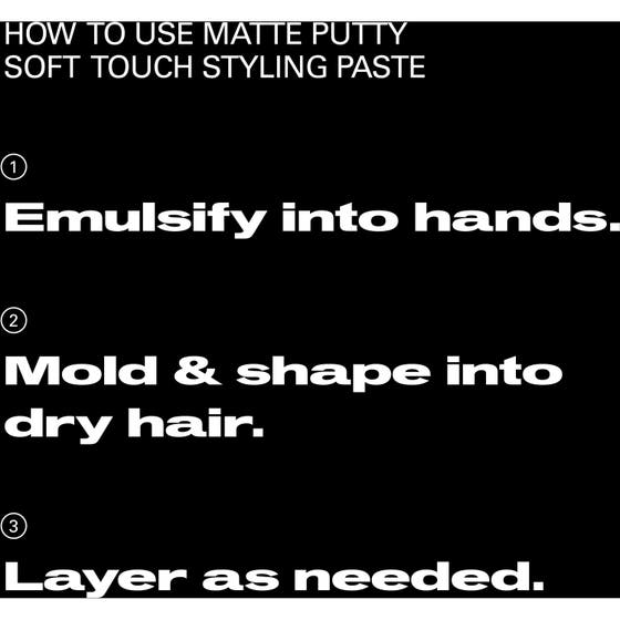Matte Putty Soft Touch Styling Paste