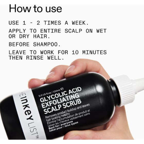 Glycolic Acid Exfoliating Scalp Scrub