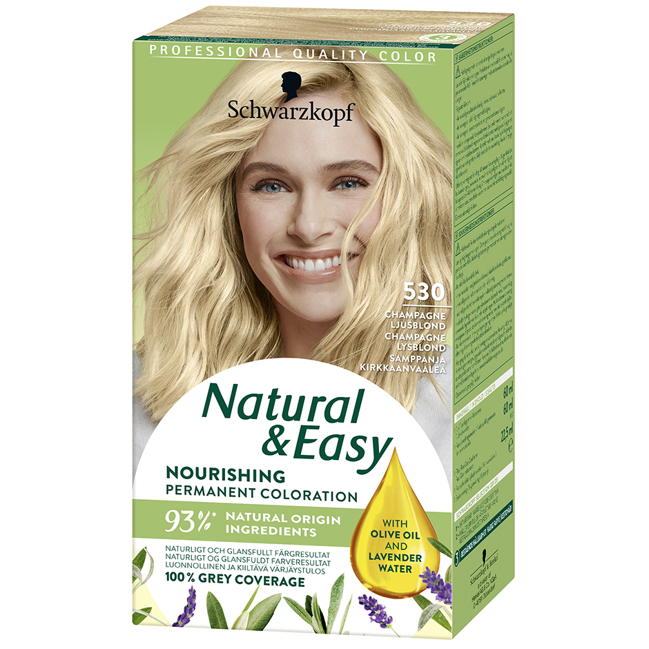 Natural & Easy,  Schwarzkopf Blond hårfärg