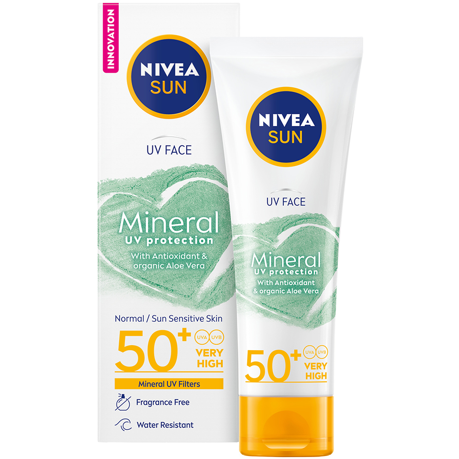 UV Face Mineral Sunscreen 50 ml Nivea Solskydd Ansikte