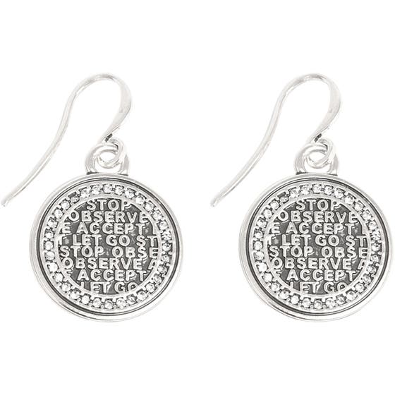 Coins Of Relief Fish Hook Earring