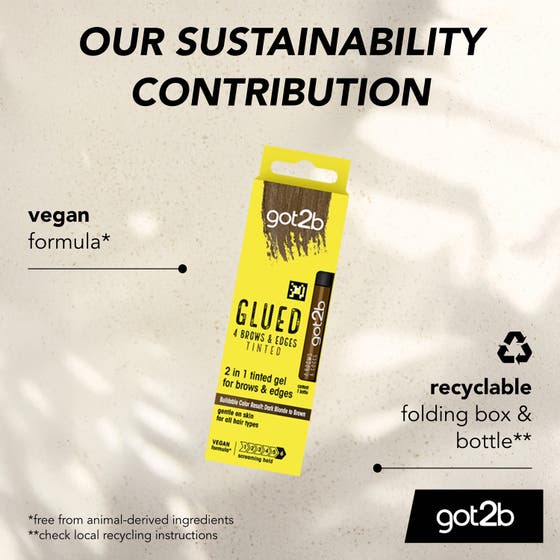 Glued 4 Brows & Edges