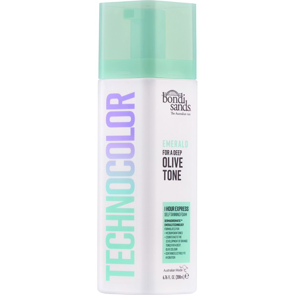 Technocolor 1h Express Self Tanning Foam, 200 ml Bondi Sands Brun utan sol - Kropp