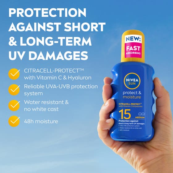 Protect & Moisture Sun Spray SPF15