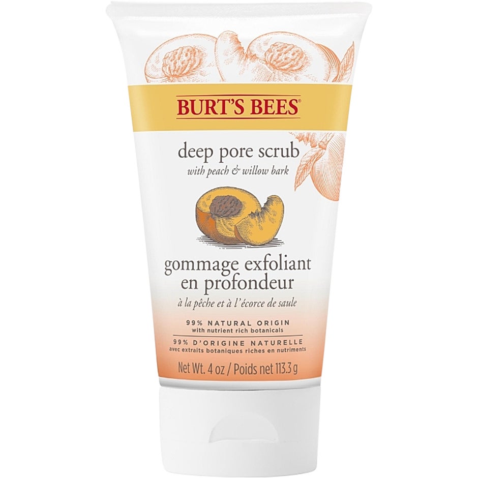 Burt's Bees Deep Pore Scrub Peach Willow Bark 110 g