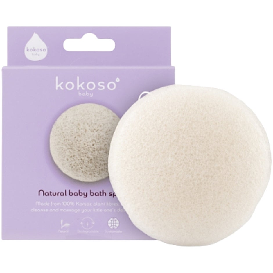 Konjac Baby Bath Sponge,  Kokoso Mamma & Baby