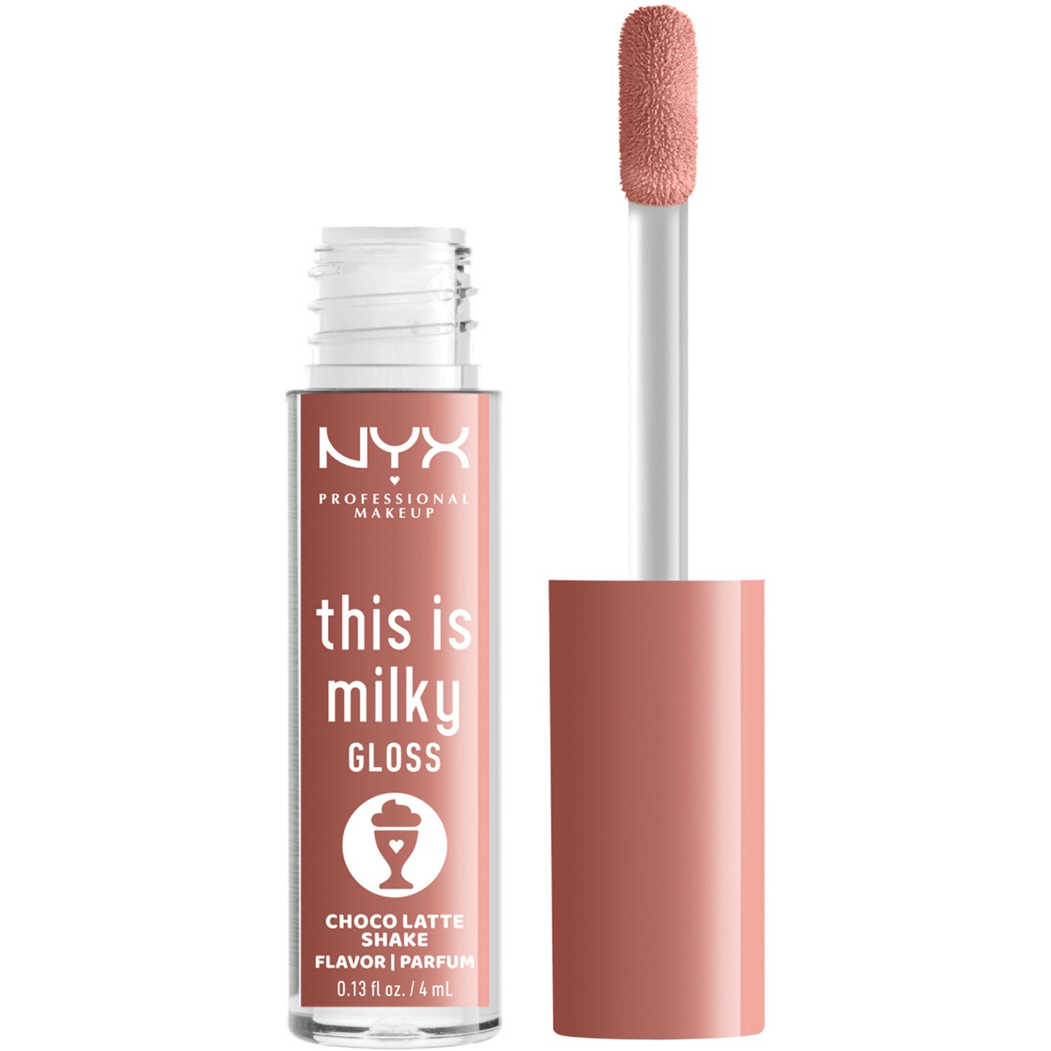 NYX Professional Makeup This Is Milky Gloss Lip Gloss Choco Latte Shake 19 - 4 ml