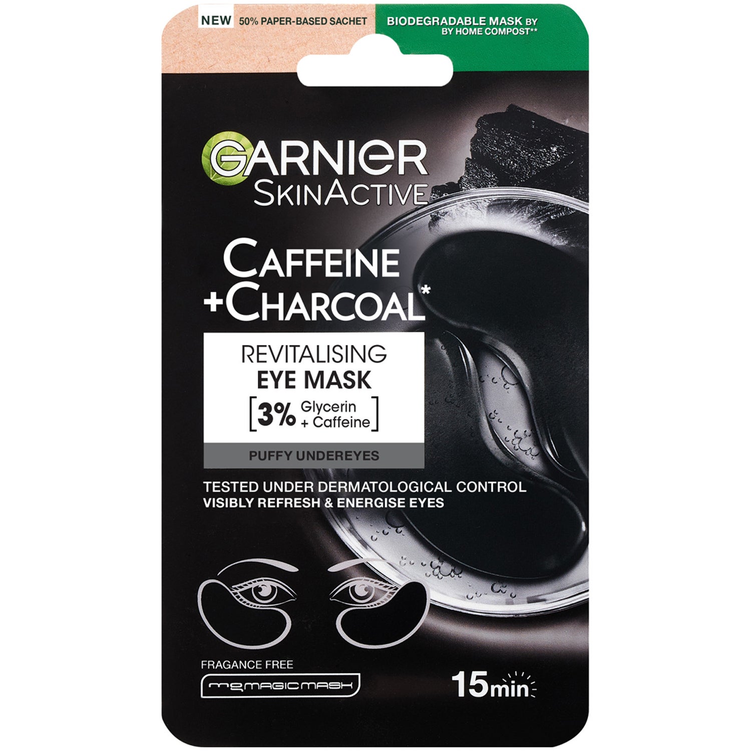 Garnier Skin Active Caffeine + Charcoal 5 g