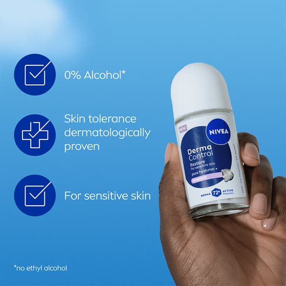 Antiperspirant Deo Derma Control Restore Sensitive Roll On