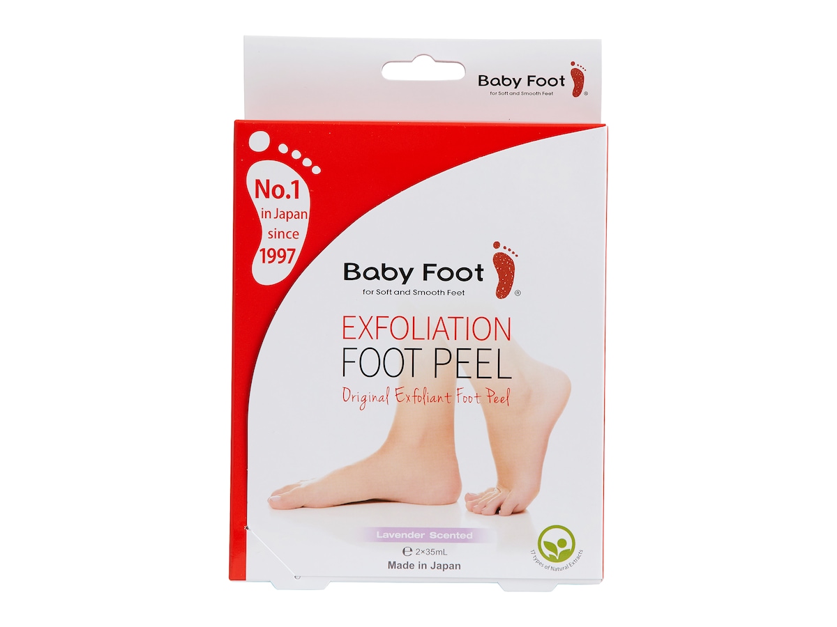 Exfoliation Foot Peel, Baby Foot Fotbad & Fotskrubb