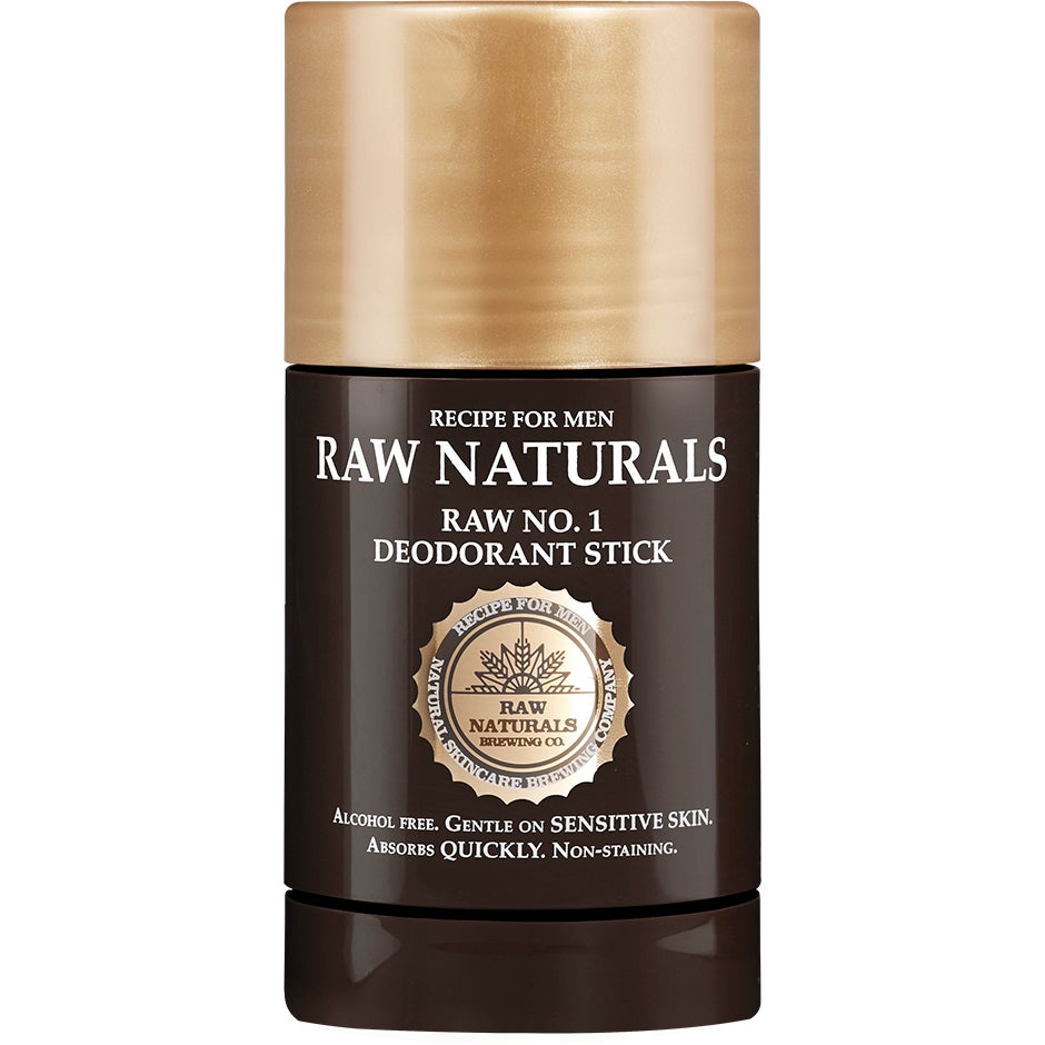 No1 Deodorant Stick, 75 ml Raw Naturals by Recipe for Men Stick, Kräm & Servetter