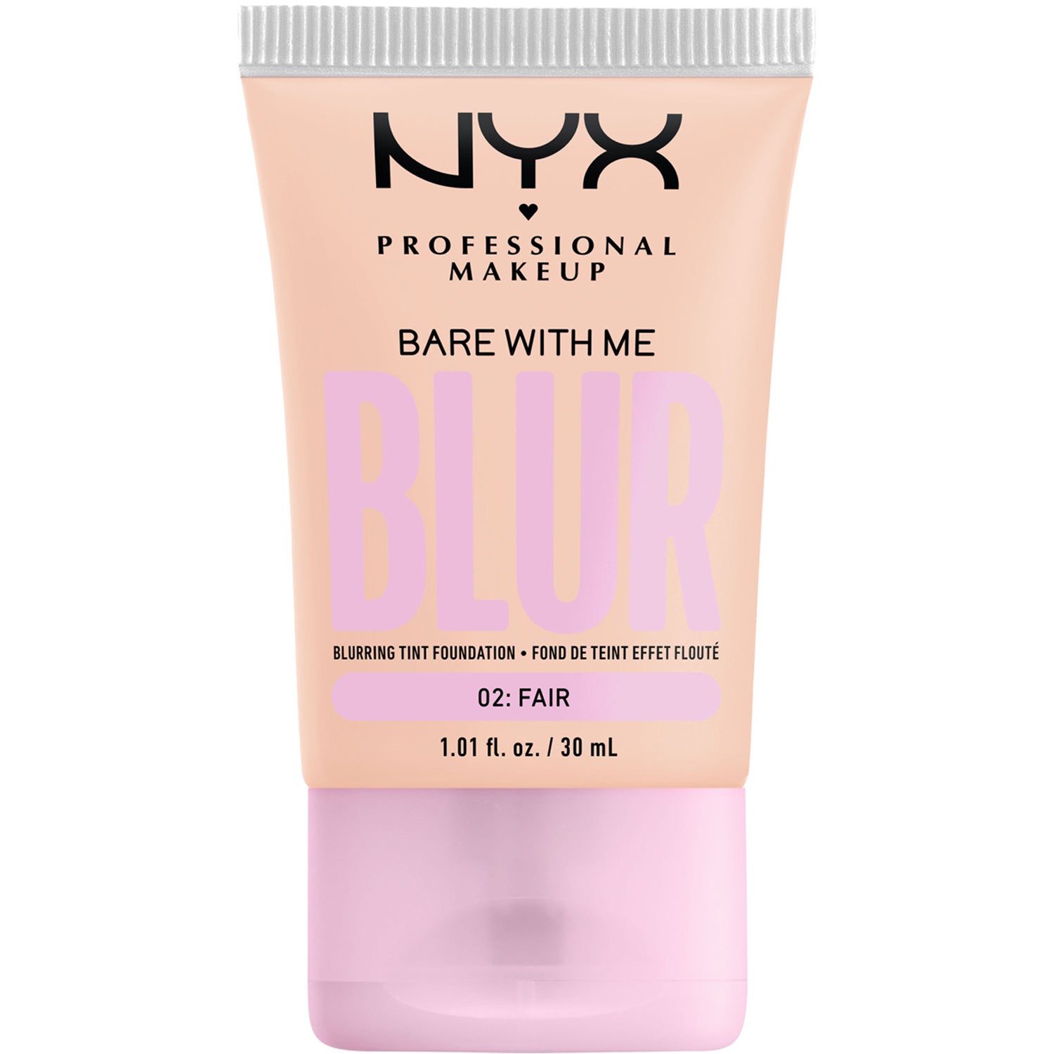 NYX Professional Makeup Bare With Me Blur Tint Foundation 02 Fair - 30 ml