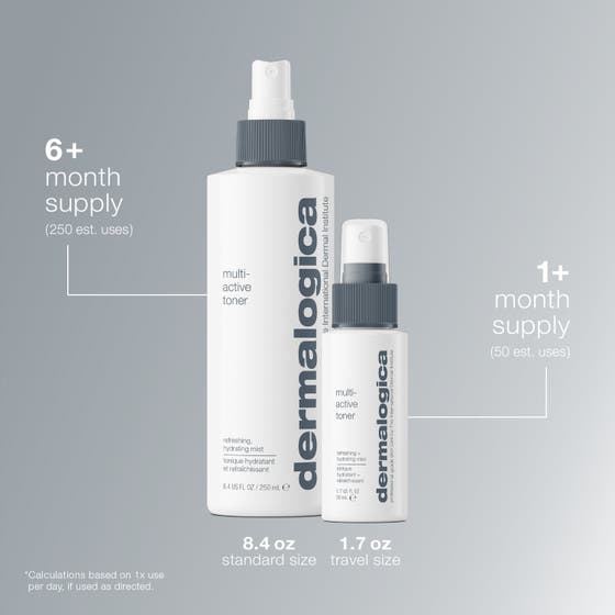 Dermalogica Multi-Active Toner 250 ml balanserad återfuktande toner som sprayas som en lätt mist över ansiktet