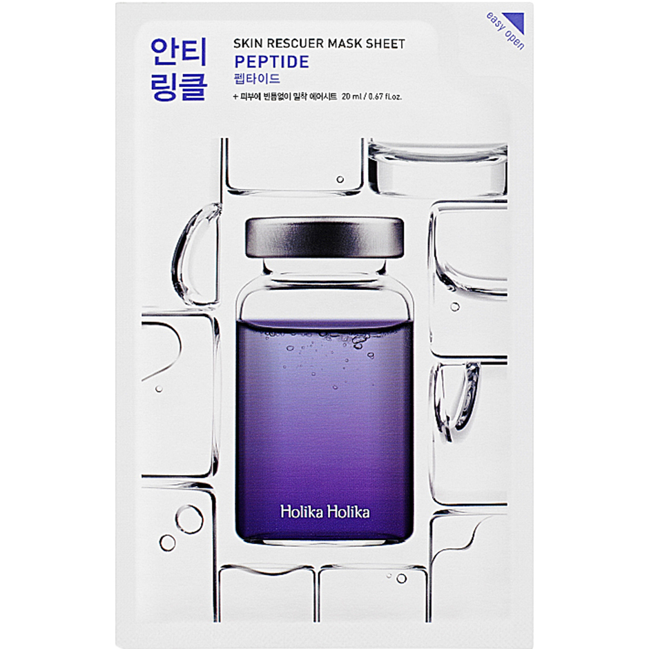 Holika Holika Skin Rescuer Mask Sheet - Peptide, Holika Holika K-Beauty