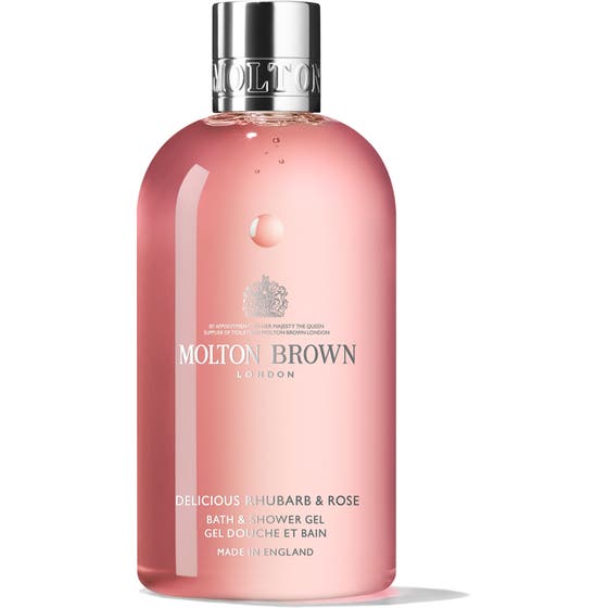 Delicious Rhubarb & Rose Bath & Shower Gel