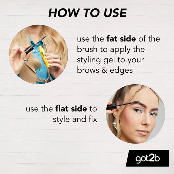 Glued 4 Brows & Edges