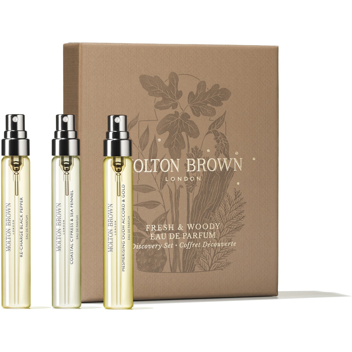 Molton Brown Woody & Aromatic Discovery Set Eau de Parfum - 22,5 ml
