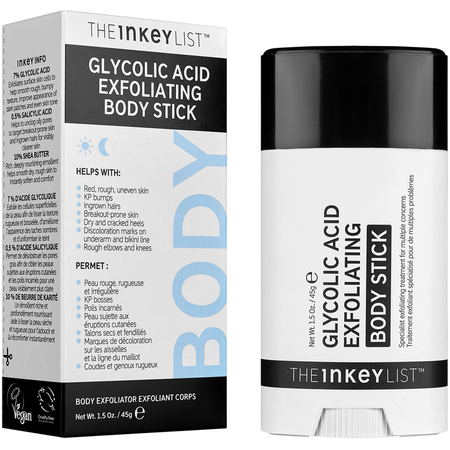 Glycolic Acid Exfoliating Body Stick