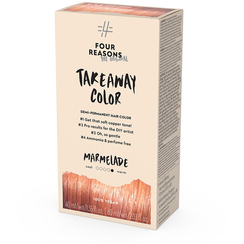 Take Away Color 7.43 Marmelade,  Four Reasons Hårfärg