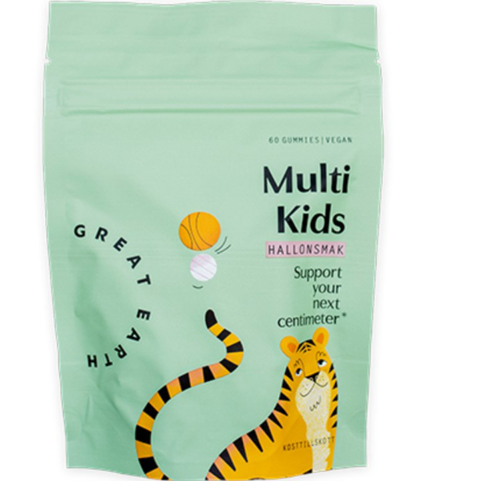 Multi Kids-refill, 60 pcs Great Earth Kosttillskott