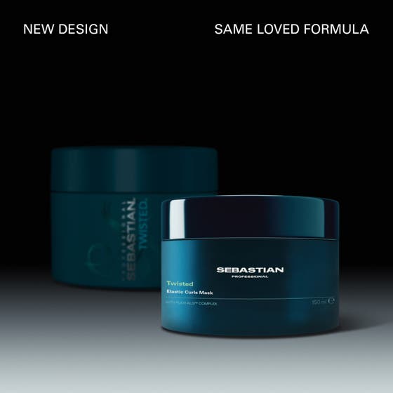 Twisted Elastic Curls Mask