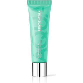 Biotherm Aquasource Hyalu Plump Gel 20 ml återfuktande ansiktskräm i mintgrön tub med silvrig kork