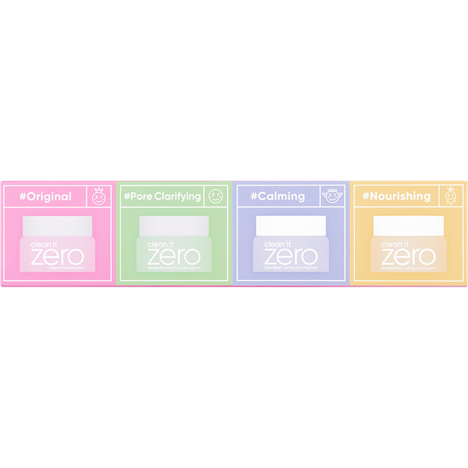 Banila Co Clean it Zero Cleansing Balm Original Miniature Set 4x 28 ml