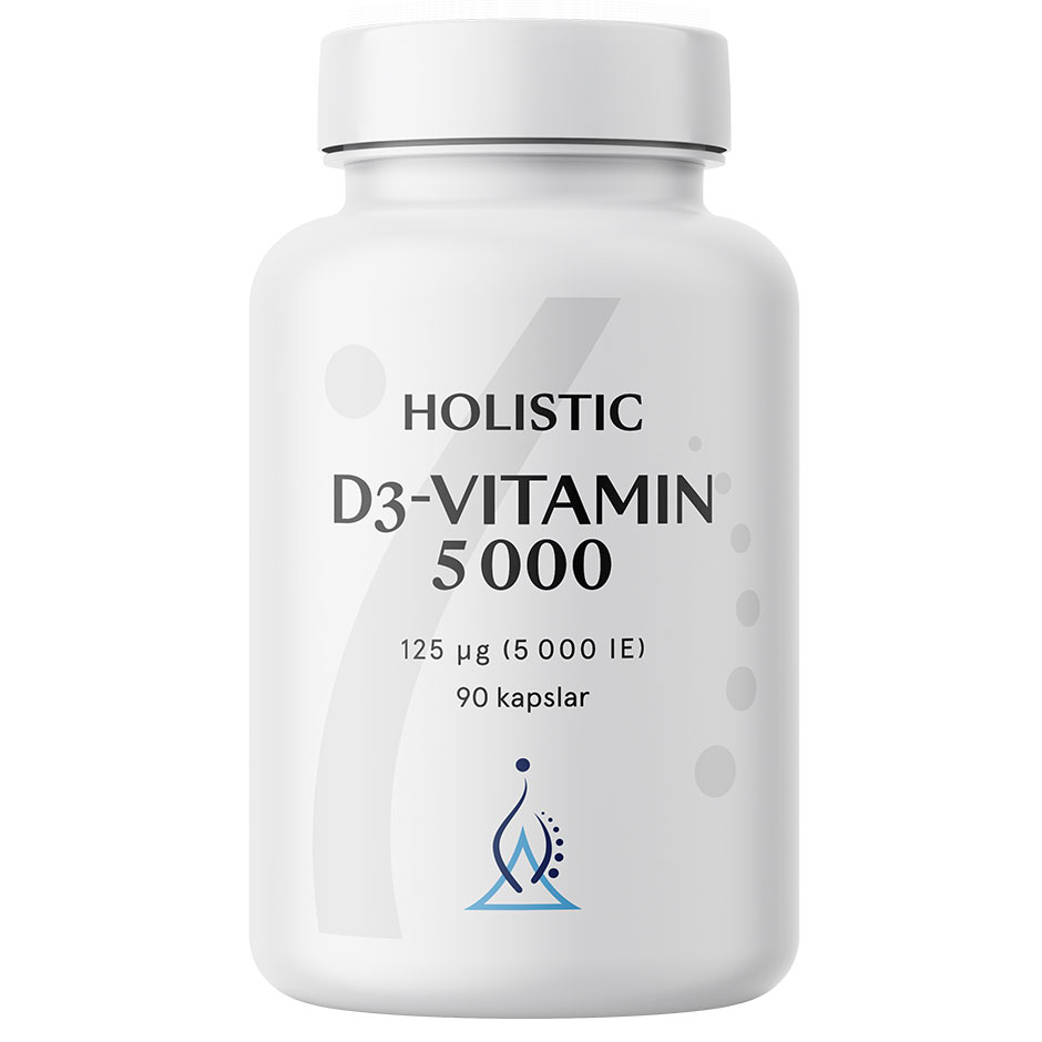 D3-Vitamin 5000,  Holistic Kosttillskott