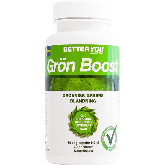 Grön Boost Kapslar