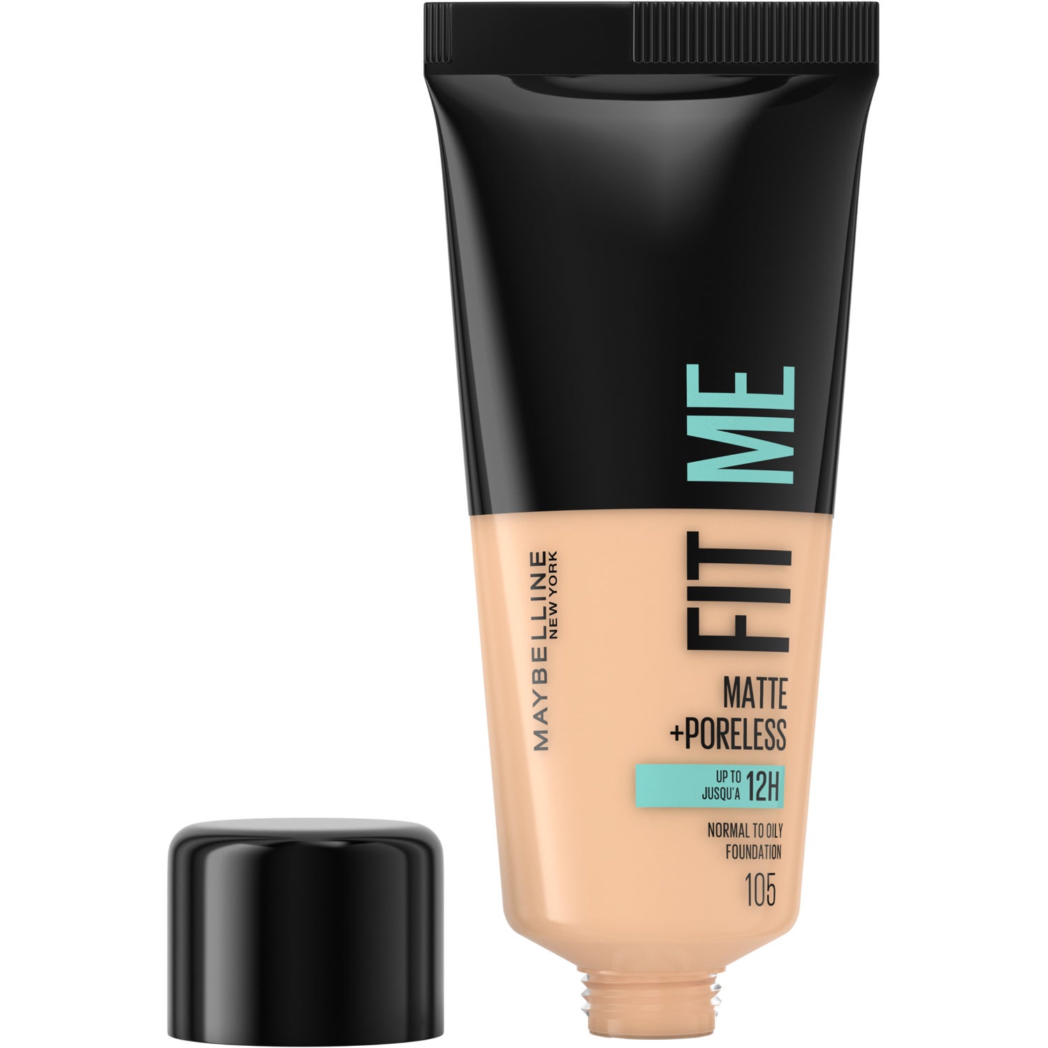 Maybelline Fit Me Matte & Poreless Foundation 105 Natural Ivory - 30 ml