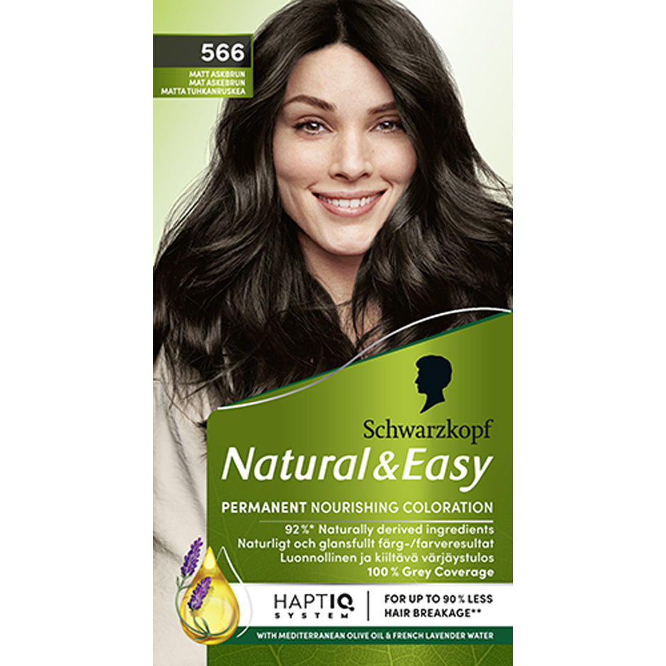Natural & Easy, 1 pcs Schwarzkopf Alla hårfärger