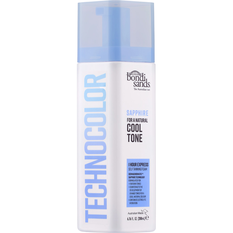 Technocolor 1h Express Self Tanning Foam, 200 ml Bondi Sands Brun utan sol - Kropp