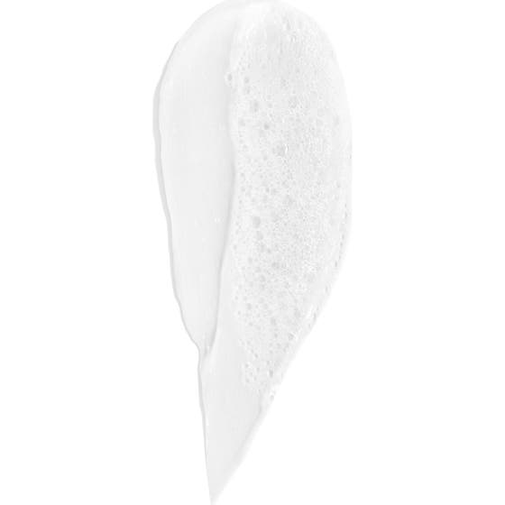 Biotherm Aquasource Hydra Barrier Cleanser 150 ml hydra barriär ansiktsrengöring med vit, krämig textur och lätt skum