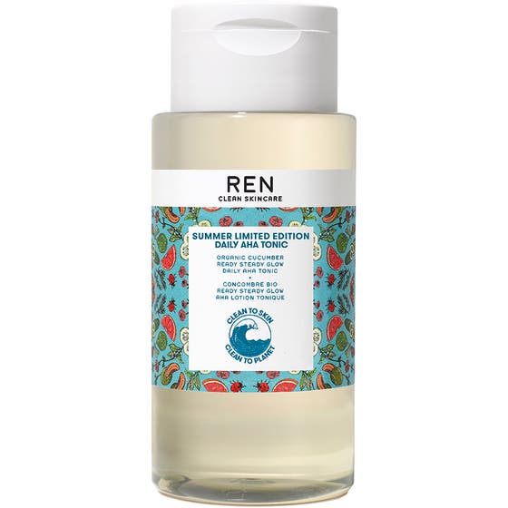 Organic Cucumber Ready Steady Glow AHA Tonic