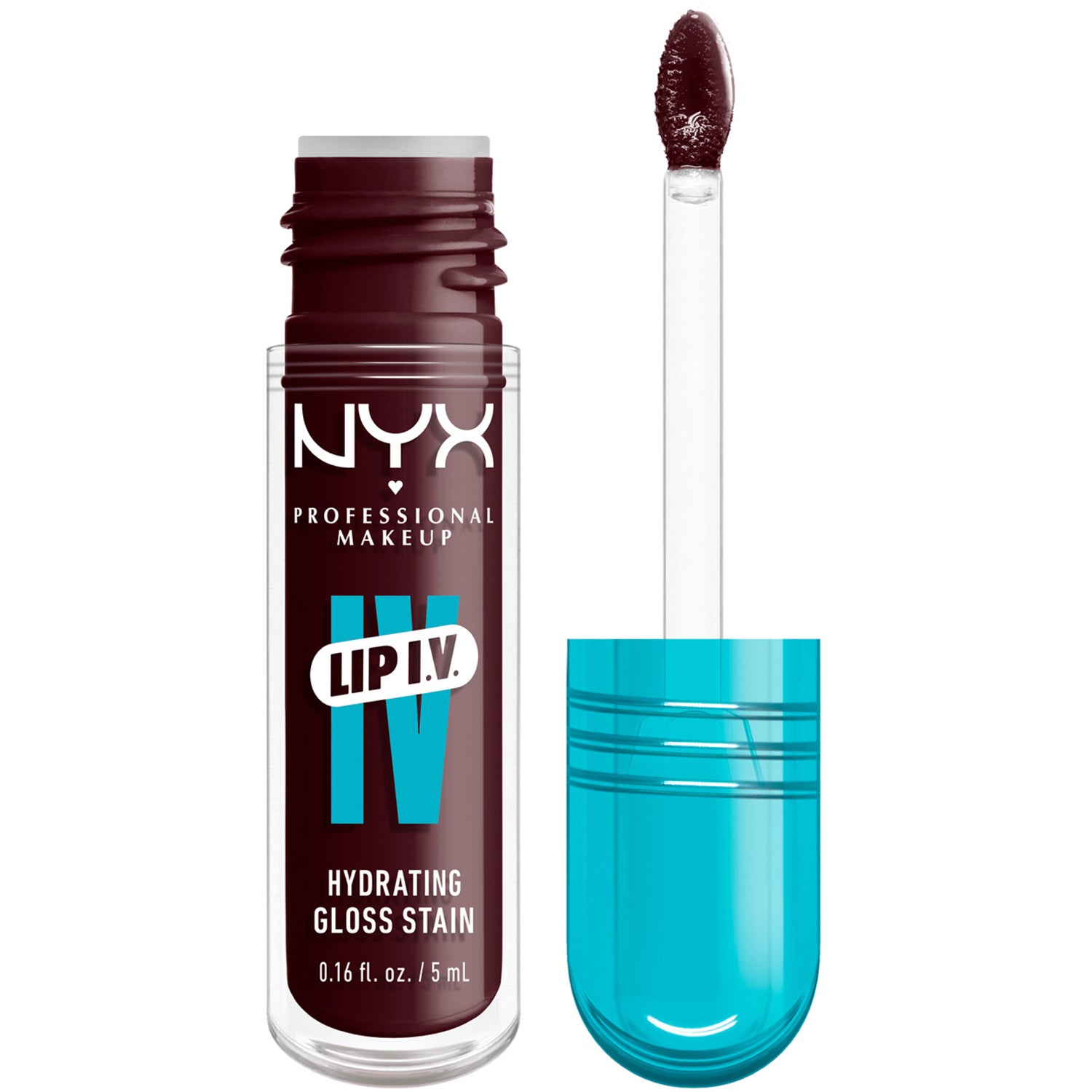 NYX Professional Makeup Lip I.V. Hydrating Gloss Stain 14 MaUVe N Moist! - 5 ml