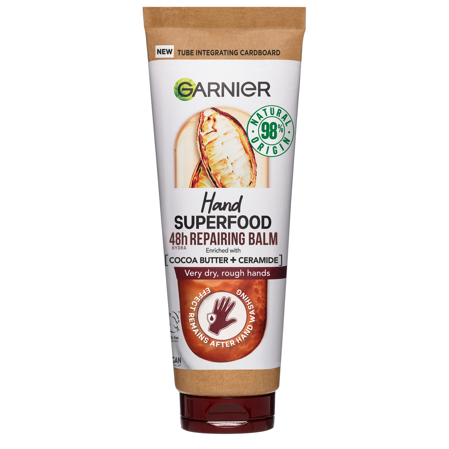 Hand Superfood Cocoa, 75 ml Garnier Handkräm