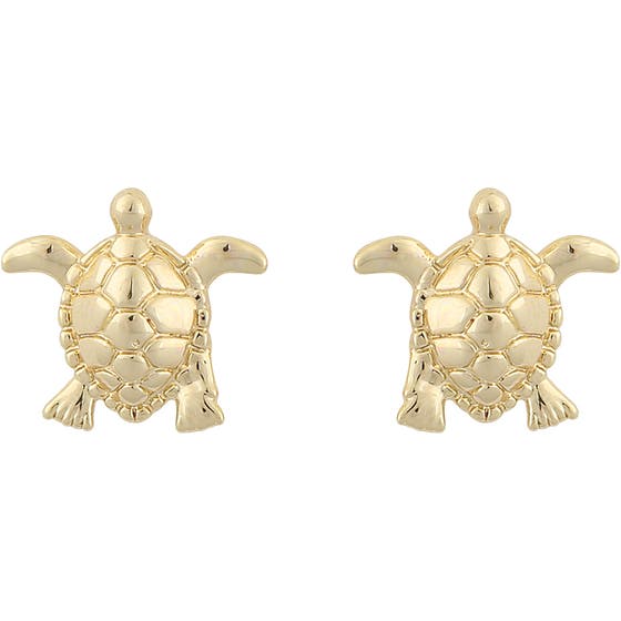 Charms Small Ear Plain Gold