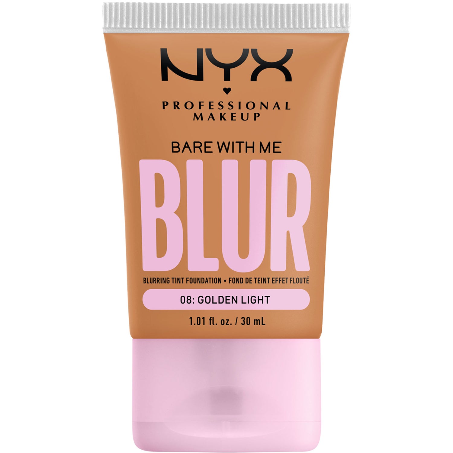 NYX Professional Makeup Bare With Me Blur Tint Foundation 08 Golden Light - 30 ml