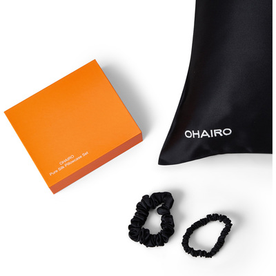 OHAIRO Pure Silk Pillow Case Set