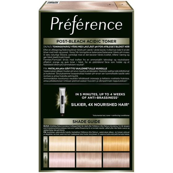 Préférence Le Blonding Acidic Hair Toner