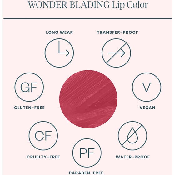 Wonder Blading Lip Stain Masque Cool & Toffee Rose Set