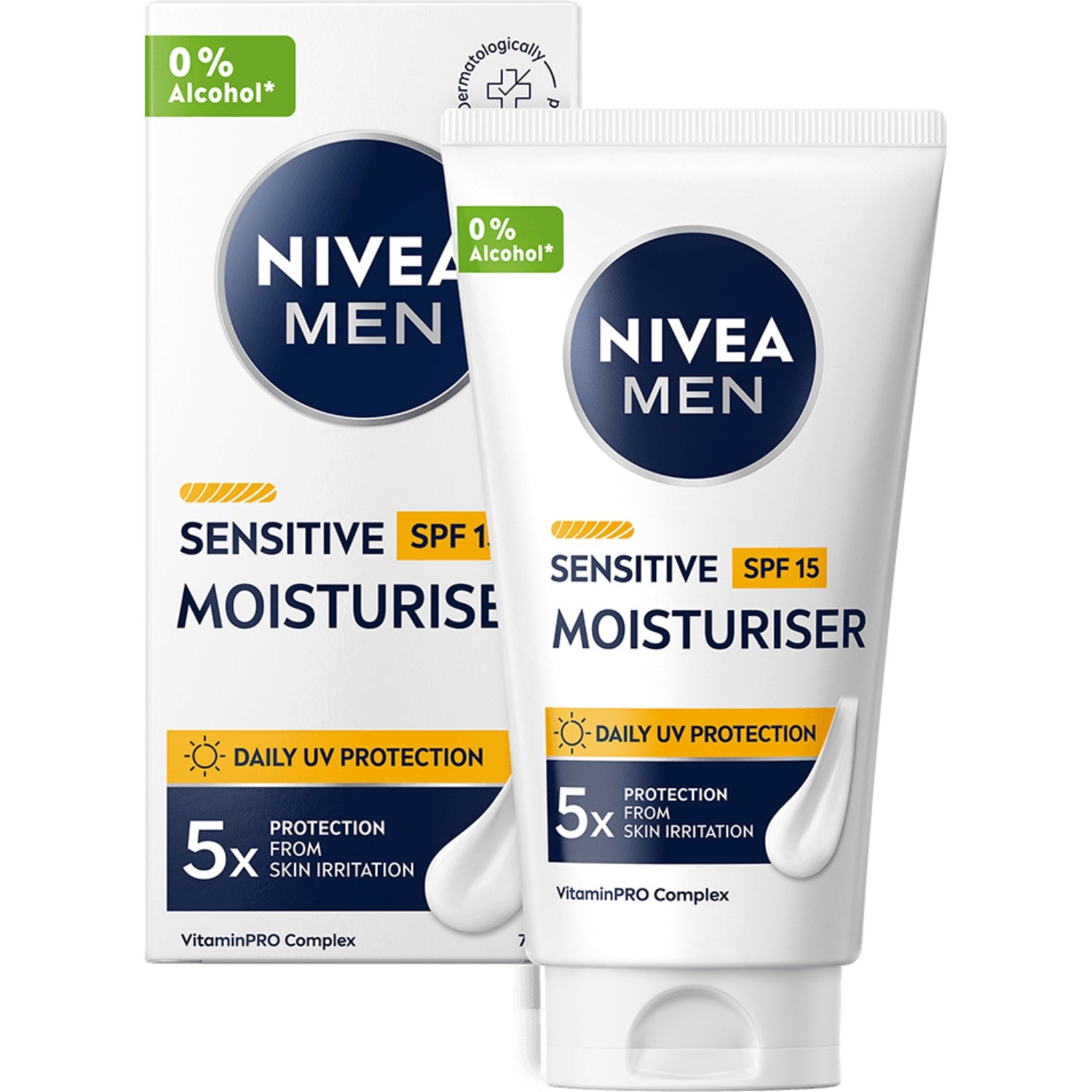 Nivea NIVEA Sensitive Moisturiser SPF15 75 ml parfym