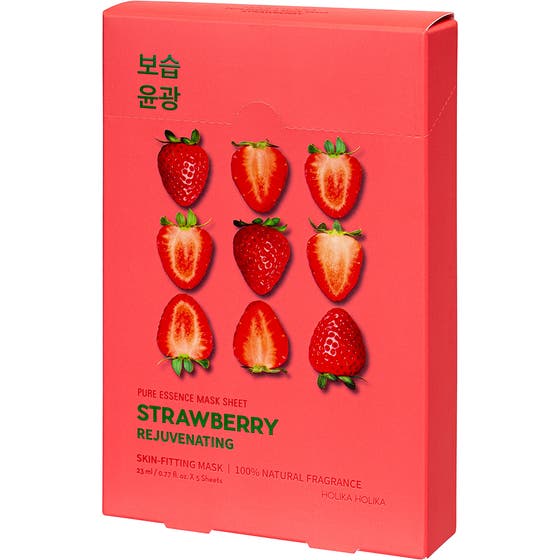 Pure Essence Mask Sheet Pack Strawberry