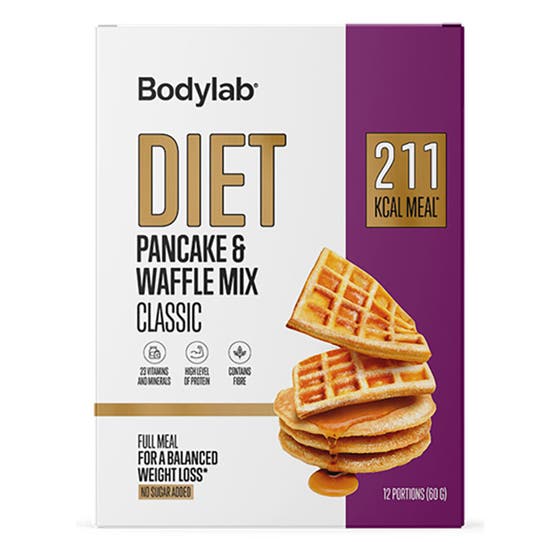 Diet Pancake & Waffle Mix Box Classic
