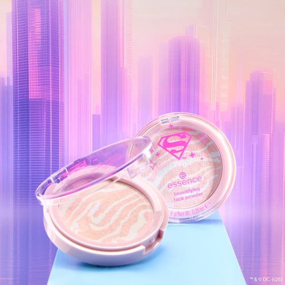 Superman beautifying face powder