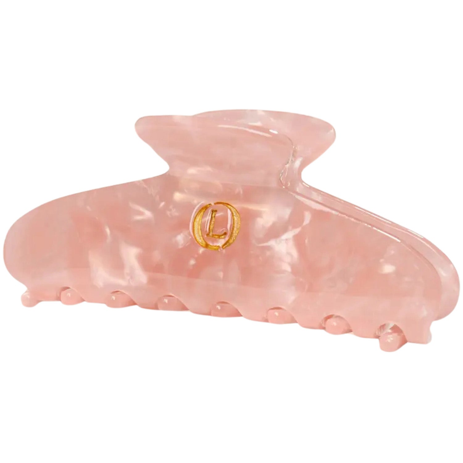 Lenoites Eco-Friendly Claw Clip Medium Rosé Pearl - 1 pcs