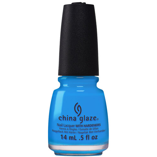 China Glaze Nail Lacquer, Dj Blue My Mind