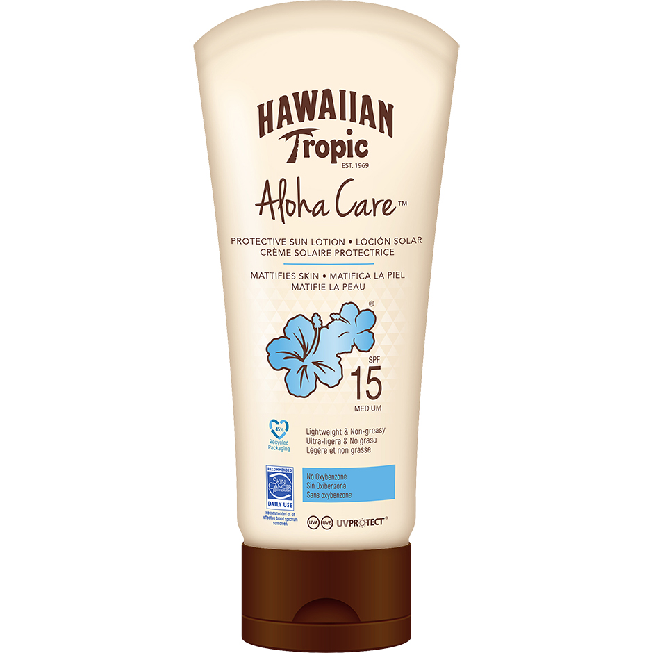 Hawaiian Aloha Care Lotion SPF 15,  Hawaiian Tropic Solskydd Ansikte
