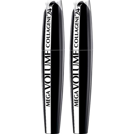 Mega Volume Collagen 24h Mascara Duo